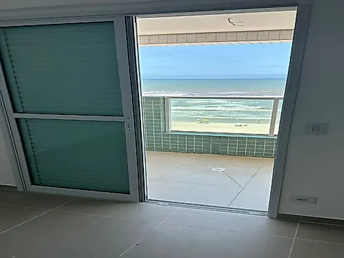 Apartamento Frente Praia, com Vista Frontal para o Mar em Itanhaém. - Foto 4