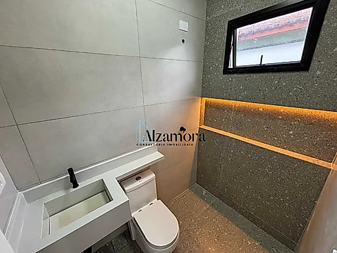Casa Nova com Piscina para Venda Á Poucos Metros da Praia Jd Jamaica Itanhaém -SP - Foto 11