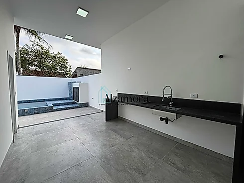 Casa Nova com Piscina para Venda Á Poucos Metros da Praia Jd Jamaica Itanhaém -SP - Foto 20