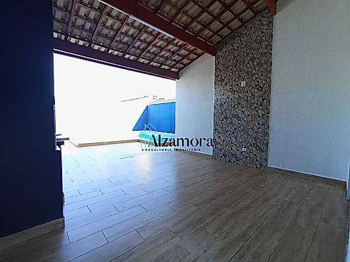 Casa Nova com Piscina Grande  e 03 Suítes Próxima ao Mar Jd Jamaica Itanhaém -SP - Foto 36