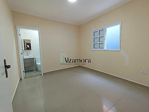 Casa Nova com Piscina Grande  e 03 Suítes Próxima ao Mar Jd Jamaica Itanhaém -SP - Foto 42