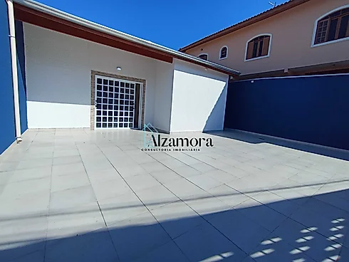 Casa Nova com Piscina Grande  e 03 Suítes Próxima ao Mar Jd Jamaica Itanhaém -SP - Foto 50