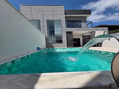 Sobrado Moderno com Piscina a Venda em Itanhaém, São Paulo. - Casa em Bopiranga, Itanhaém - Foto 3