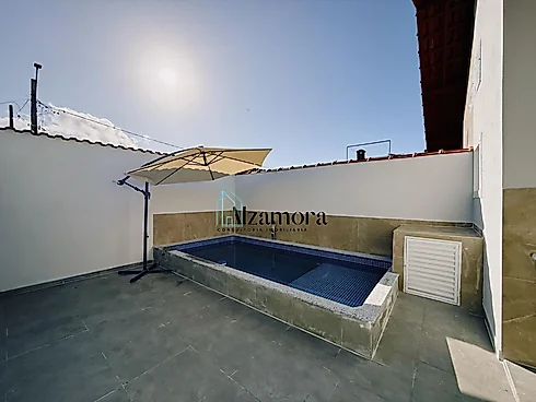 Casa com Piscina em Mongaguá - Litoral SP - Foto 11