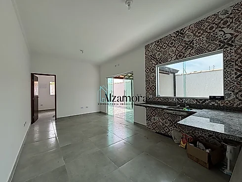 Linda Casa com Piscina e Churrasqueira em Itanhaém - Bairro Santa Julia - Foto 11