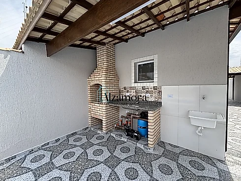 Linda Casa com Piscina e Churrasqueira em Itanhaém - Bairro Santa Julia - Foto 9