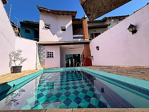 Casa a Venda com 3 Suítes, Piscina e Sacada com Vista para o Mar. - Casa em Cibratel 2, Itanhaém - Foto 1
