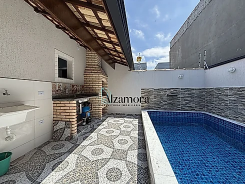 Casa com Piscina e Churrasqueira em  Itanhaém/SP - Foto 6