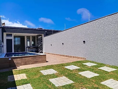 Casa Moderna e Completa a 600 Metros do Mar - Casa em Cibratel 2, Itanhaém - Foto 1