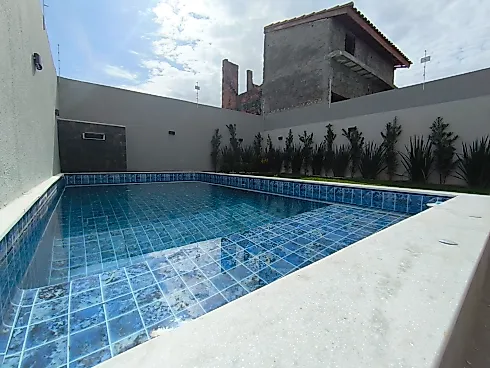 Casa Nova para Venda com Piscina no Bairro Gaivota em Itanhaém -SP - Casa em Cibratel II, Itanhaém - Foto 5