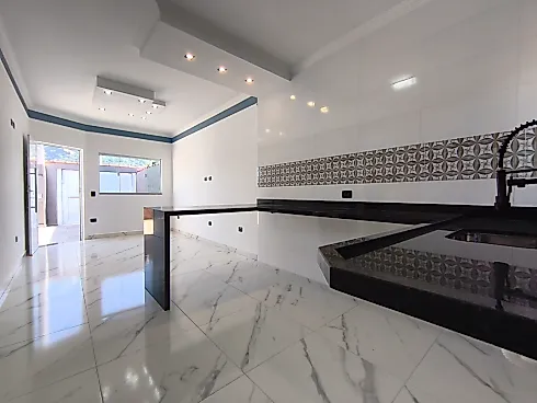 Casa Nova com Piscina Bairro Campos Eliseos Itanhaém -SP - Casa em Cibratel II, Itanhaém - Foto 4