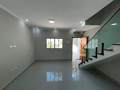 Sobrado Novo em Condomínio Vista Mar Bairro Bopiranga Itanhaém -SP - Cópia #874 - Casa em Bopiranga, Itanhaém - Foto 3