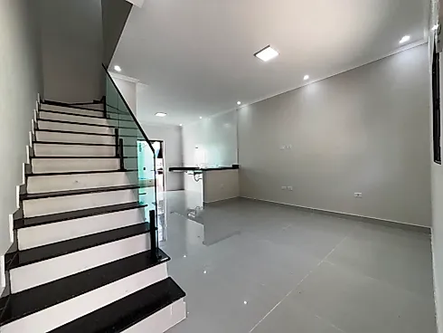 Sobrado Novo em Condomínio Vista Mar Bairro Bopiranga Itanhaém -SP - Cópia #874 - Casa em Bopiranga, Itanhaém - Foto 5