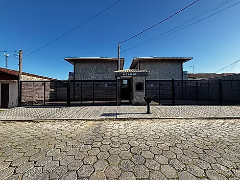 Condomínio Fechado com Piscina - Casa em condomínio em Jarangeiras, Itanhaém - Foto 1