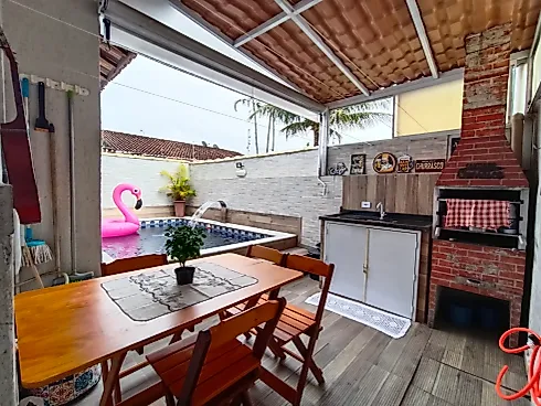 Casa em Condomínio com Piscina Privativa! Cibratel 2 - Casa em condomínio em Cibratel II, Itanhaém - Foto 3