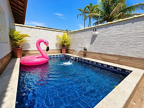 Casa em Condomínio com Piscina Privativa! Cibratel 2 - Casa em condomínio em Cibratel II, Itanhaém - Foto 1