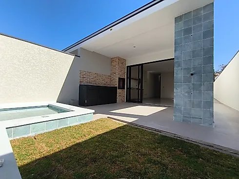 Casa Nova Lado Praia com Piscina Jd Grandesp Itanhaém -SP - Casa em Cibratel II, Itanhaém - Foto 2
