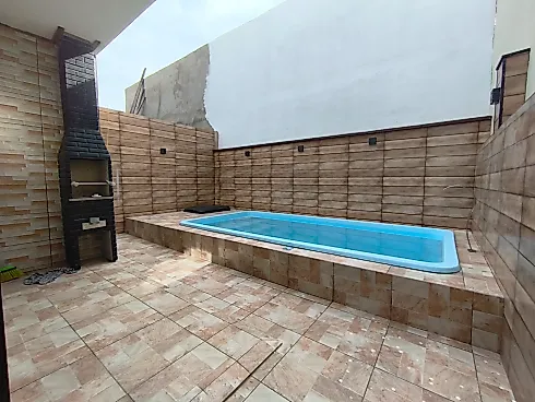 Casa com Piscina Lado Praia Bairro Gaivotas Itanhaém -SP - Casa em Cibratel II, Itanhaém - Foto 2