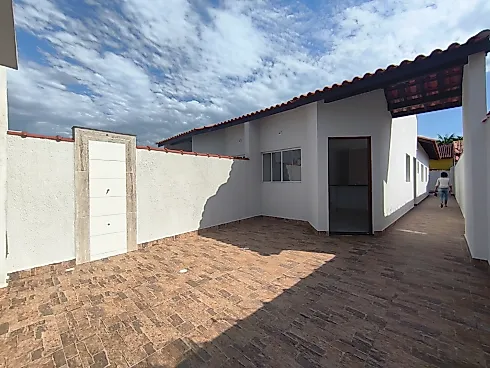 Casa Nova com Piscina Lado Praia Jd Grandesp Itanhaém -SP - Casa em Cibratel II, Itanhaém - Foto 4