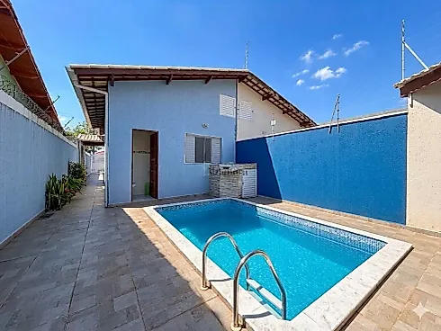 Casa com Piscina a Venda, Lado Praia em Itanhaém. - Casa em Jardim Grandesp, Itanhaém - Foto 2