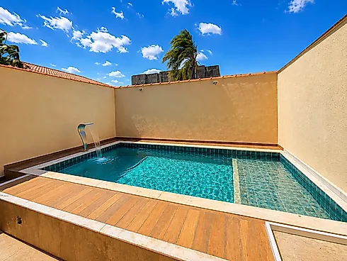 Casa com Piscina e 3 Dormitórios em Itanhaém SP - Casa em Cibratel, Itanhaém - Foto 5