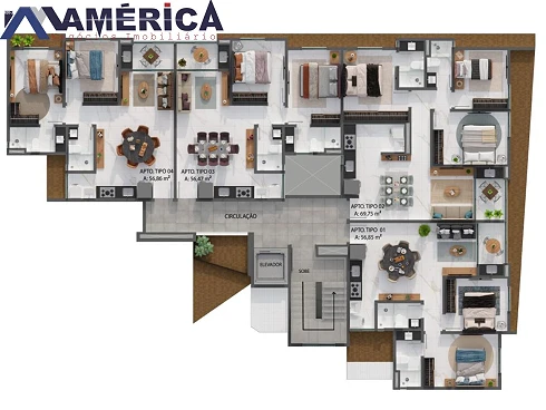 Apartamento 2 Quartos no Res. Bancarios - Jardim São Paulo - Apartamento em Jardim São Paulo, João Pessoa - Foto 4
