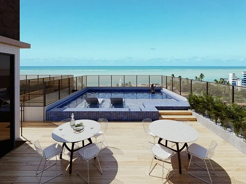 Apartamento 2 Quartos no Mar de Firenze - Ponta de Matos - Apartamento em Ponta de Matos, Cabedelo - Foto 5