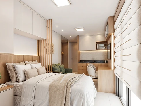 Apartamento 1 Quarto no Solar Garden Flat - Bessa - Foto 7