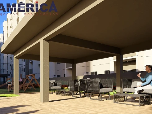 Apartamento 2 Quartos com 1 Suíte e 61m² - Gramame - Apartamento em Gramame, João Pessoa - Foto 3