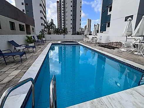 Apartamento 2 Quartos com Piscina - Manaíra - Apartamento em Manaíra, João Pessoa - Foto 2