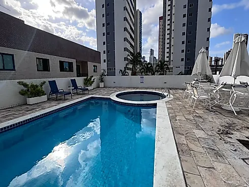 Apartamento 2 Quartos com Piscina - Manaíra - Apartamento em Manaíra, João Pessoa - Foto 3