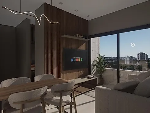 Apartamento 2 Quartos com 1 Suíte e 50m² - João Paulo Ii - Foto 3