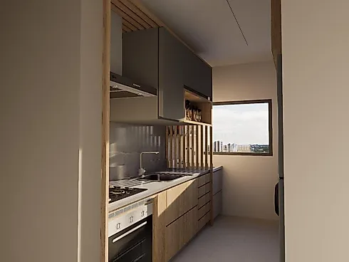 Apartamento 2 Quartos com 1 Suíte e 50m² - João Paulo Ii - Foto 4