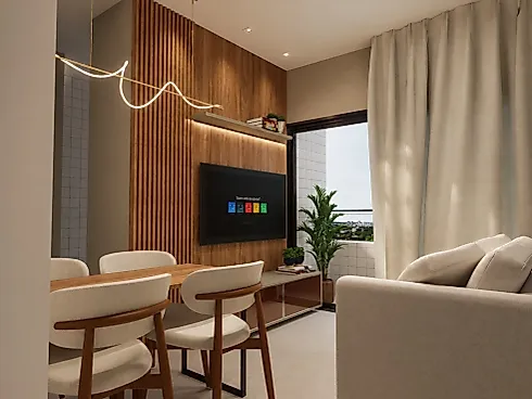 Apartamento 2 Quartos com 1 Suíte e 50m² - João Paulo Ii - Foto 2