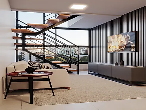 Cobertura 2 Quartos com 1 Suíte e 48m² - Ernesto Geisel - Foto 4