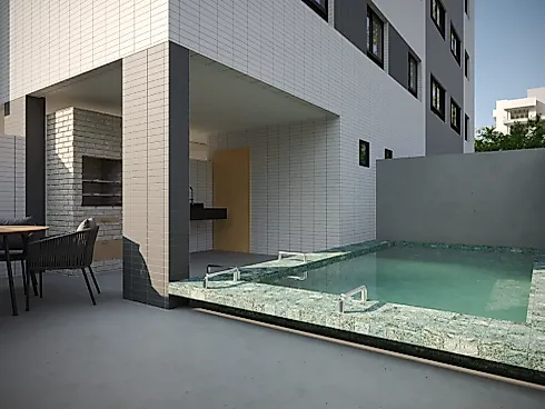 Cobertura 2 Quartos com 1 Suíte e 53m² - Ernesto Geisel - Foto 3