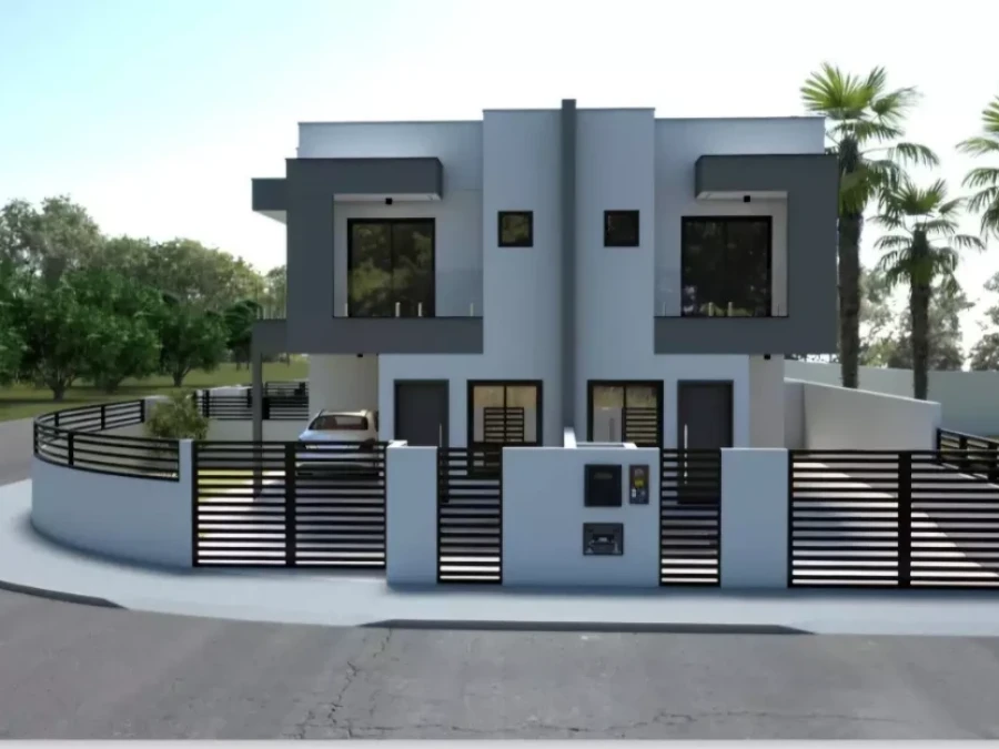 Sobrado Geminado em Forquilhas, São José. 2 quartos, 98m². Imagem 3 de 4