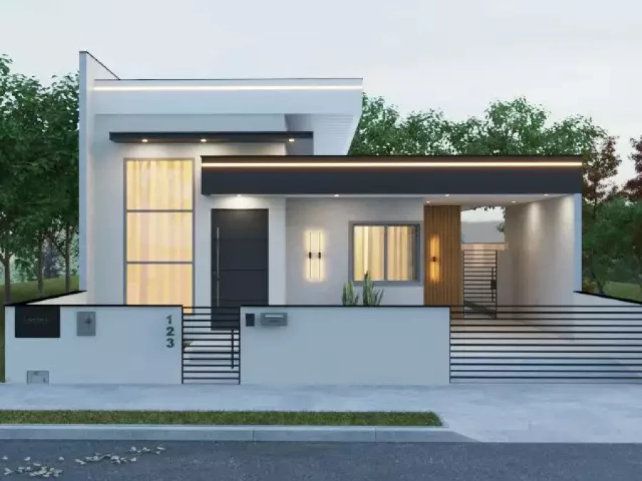 Casa em Forquilhas, São José. 3 quartos, 125m². Imagem 1 de 3