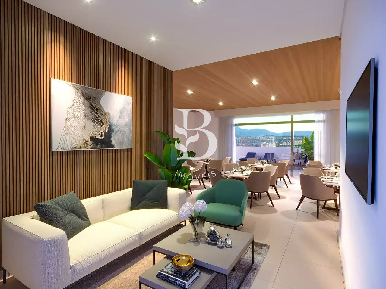 Apartamento em Pedra Branca, Palhoça. 3 quartos, 108m². Imagem 5 de 14