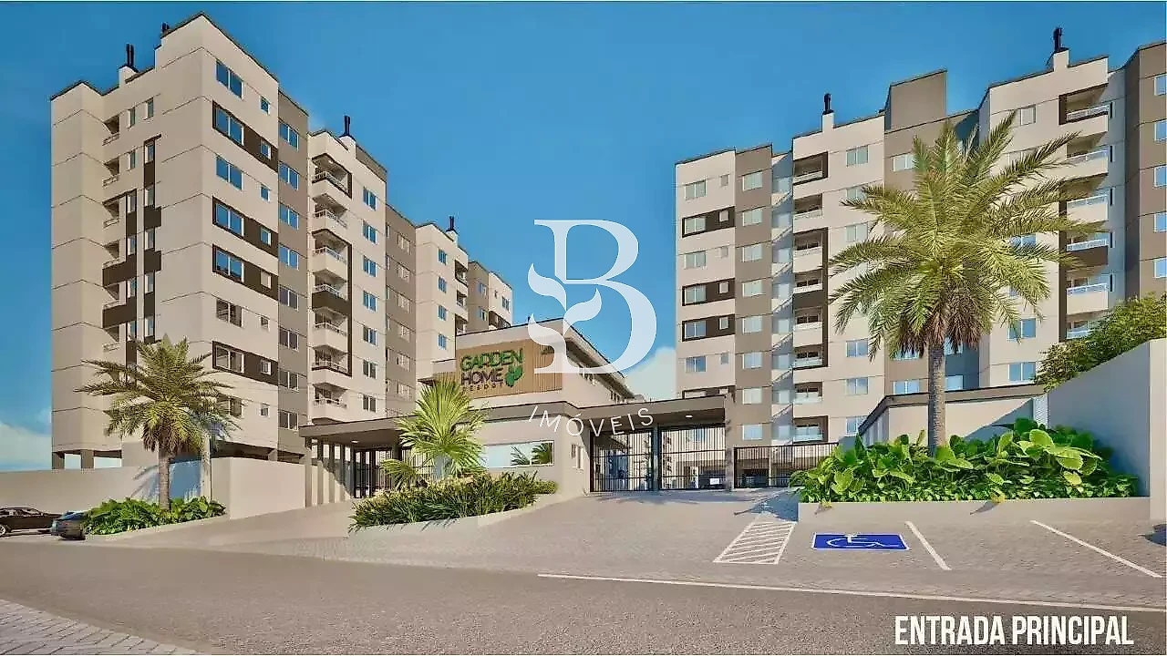 Apartamento em Pedra Branca, Palhoça. 2 quartos, 54m². Imagem 1 de 26