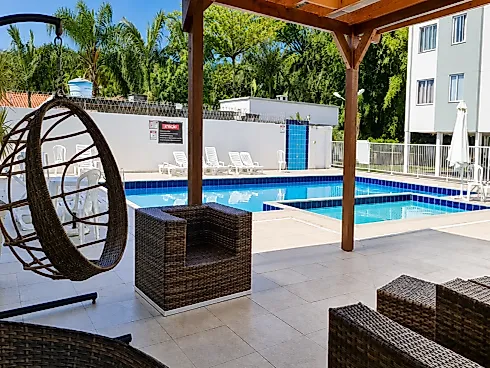 Apartamento 2 Quartos no Residencial Costão da Barra - Barra do Aririú