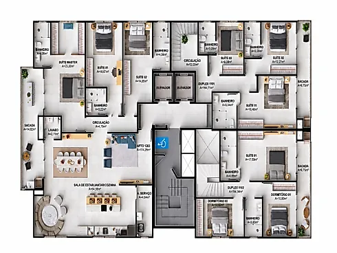 Apartamento 3 Quartos no Residencial Villagio Di Genova - Pagani - Foto 13
