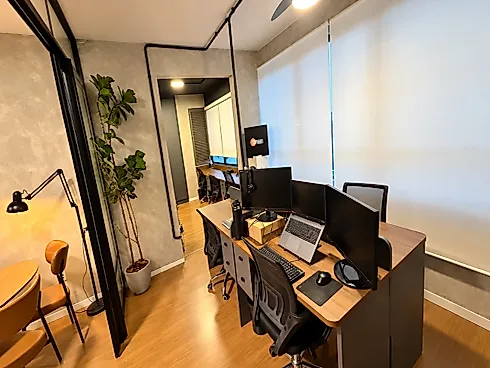 Escritório/Sala Comercial 100% Mobiliado
