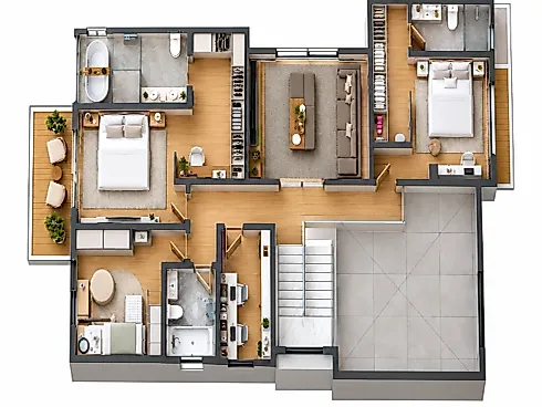 Casa 4 Quartos 400m² no Reserva da Pedra - Pedra Branca - Foto 16