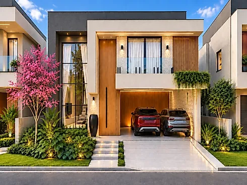 Casa 4 Quartos 400m² no Reserva da Pedra - Pedra Branca - Foto 1