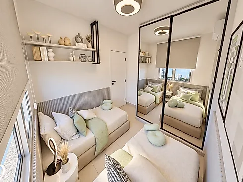 Apartamento 2 Quartos em Pedra Branca, Palhoça, com 55,70M², Suíte - Foto 6