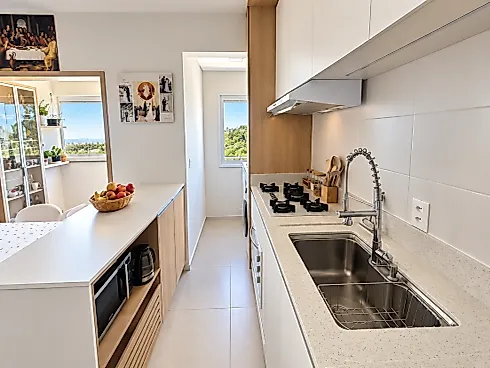 Apartamento 100% Mobiliado no Garden Club Residence I – Pedra Branca, Palhoça - Foto 4