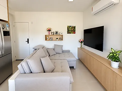 Apartamento 100% Mobiliado no Garden Club Residence I – Pedra Branca, Palhoça - Foto 7