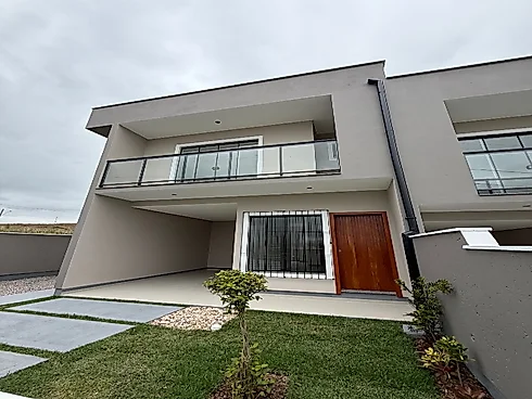 Sobrado Geminado com  quartos em Jardim Cidade de Florianópolis, São José
