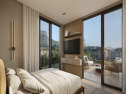 Apartamento 2 Quartos 1 Suíte Piscina no . - Pedra Branca - Foto 7
